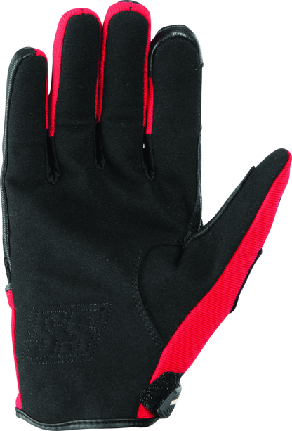 Speed and Strength Lightspeed Mesh Gloves Red - Small