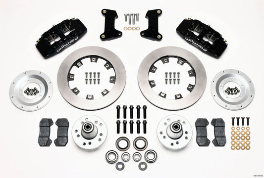 Wilwood Dynapro 6 Front Hub Kit 12.19in 74-80 Pinto/Mustang II Disc Spindle only