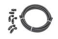 Radium Engineering 8AN Universal PTFE Hose Kit - Black Carbon