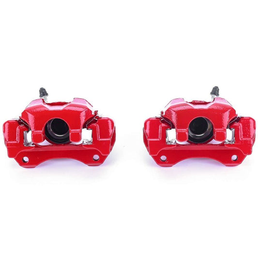 Power Stop 01-03 Toyota Highlander Rear Red Calipers w/Brackets - Pair