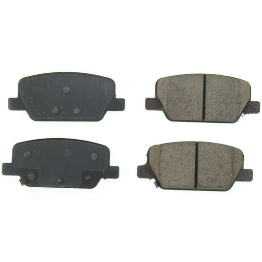 Power Stop 2019 Hyundai Santa Fe Rear Z16 Evolution Ceramic Brake Pads