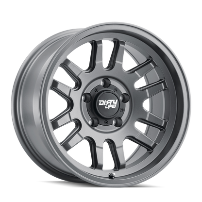 Dirty Life 9310 Canyon 17x9 / 6x135 BP / 0mm Offset / 87.1mm Hub Satin Graphite Wheel