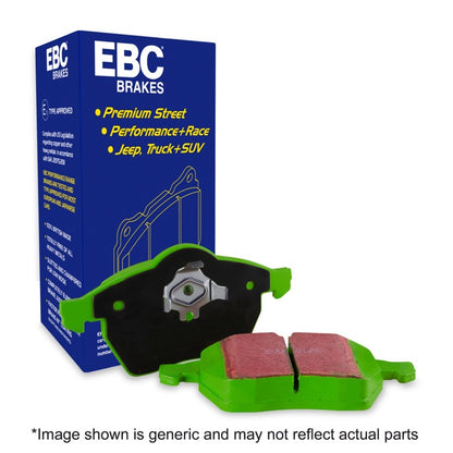 EBC 12+ Hyundai Elantra GT 2 Greenstuff Rear Brake Pads