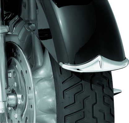 Kuryakyn Front Fender Accent Leading Edge Chrome