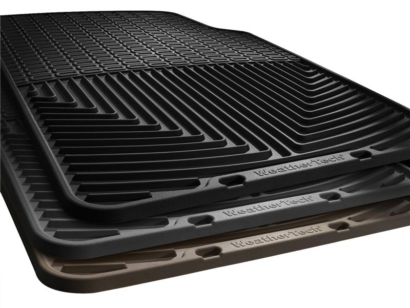 WeatherTech 95-04 BMW 5-Series (E39) Rear Rubber Mats - Black