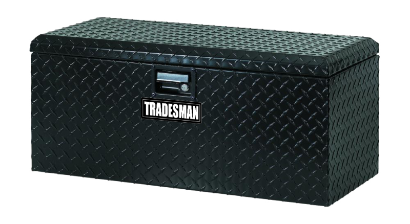 Tradesman Aluminum ATV Flush Mount Storage Box (32in.) - Black