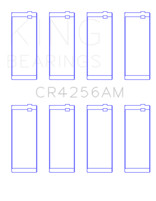 King Engine Bearings Dodge/Chrysler 148Ci Edz Srt 4 Turbo 2003-2009 (Size +1.0mm) Conrod Bearing Set