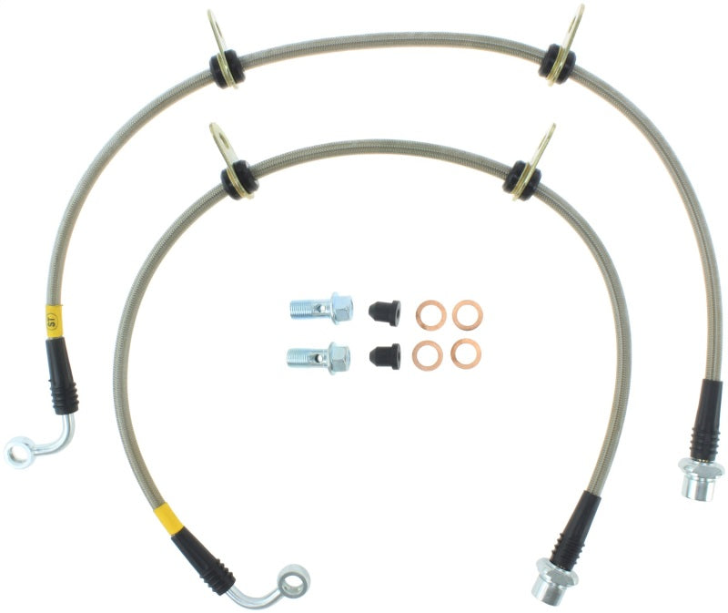 StopTech Stainless Steel Brake Line Kit - Front