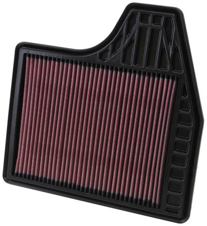 K&N Replacement Filter 11.438in O/S Length x 11.375in O/S Width x 1in H for 13 Nissan Altima 2.5L