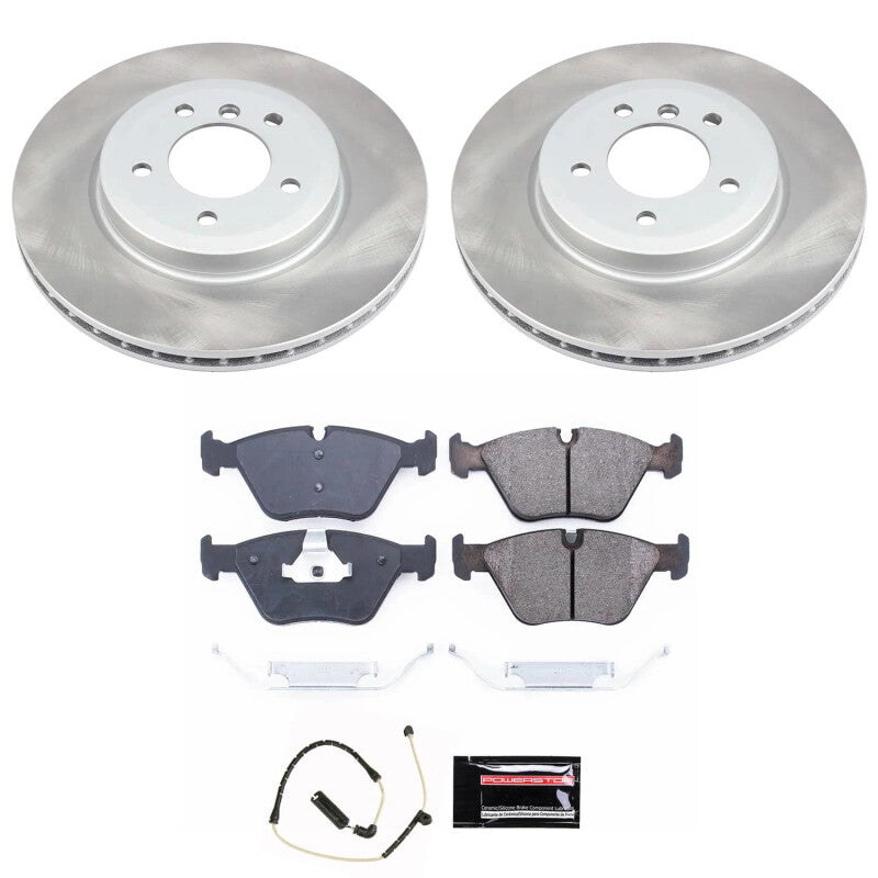 Power Stop 06-08 BMW Z4 Front Semi-Coated Rotor Kit