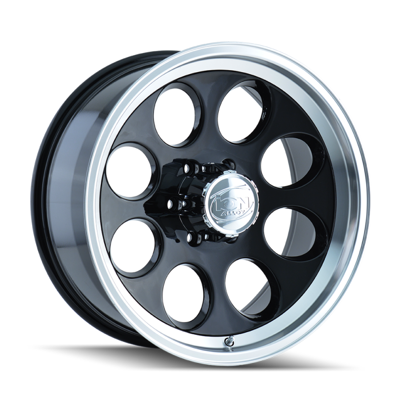 ION Type 171 16x10 / 8x165.1 BP / -38mm Offset / 130.8mm Hub Black/Machined Wheel