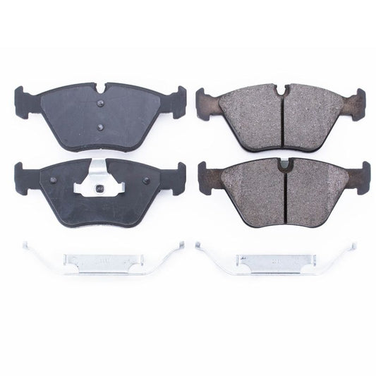 Power Stop 01-06 BMW 330Ci Front Z17 Evolution Ceramic Brake Pads w/Hardware