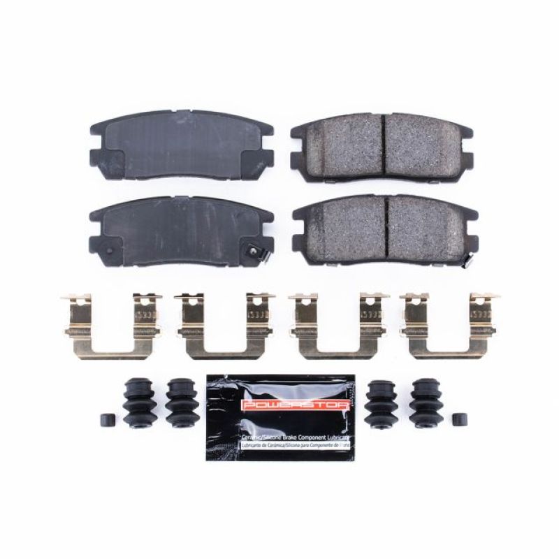 Power Stop 96-99 Acura SLX Rear Z23 Evolution Sport Brake Pads w/Hardware