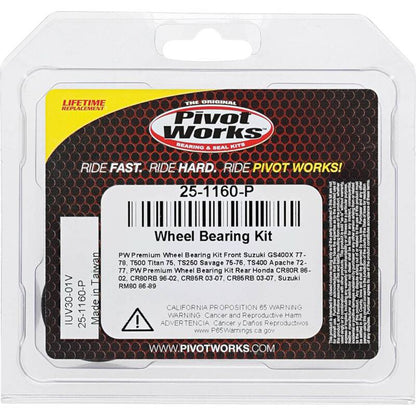 Pivot Works Pw Premium Wheel Bearing