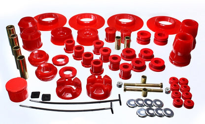 Energy Suspension 01-05 Chrysler PT Cruiser FWD Red Hyper-flex Master Bushing Set