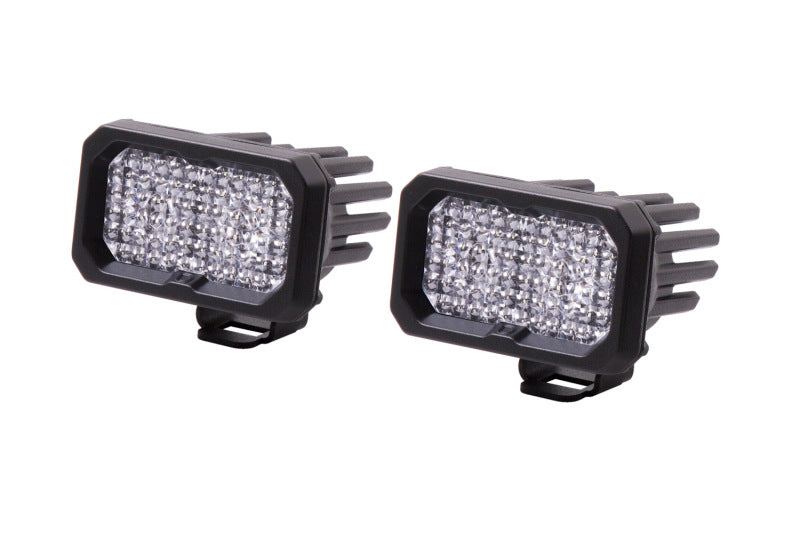 Diode Dynamics Stage Series 2 In LED Pod Sport - White Flood Standard ABL (Pair)