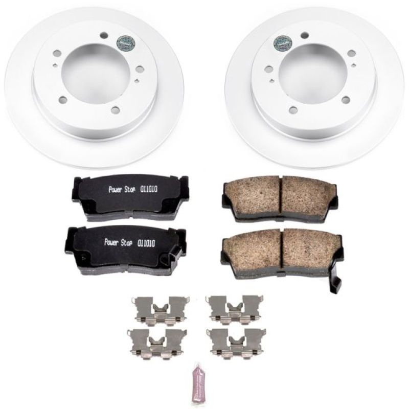 Power Stop 1998 Chevrolet Tracker Front Z17 Evolution Geomet Coated Brake Kit