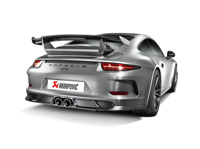 Akrapovic 14-17 Porsche 911 GT3 (991) Slip-On Line (Titanium) (Req. Tips)