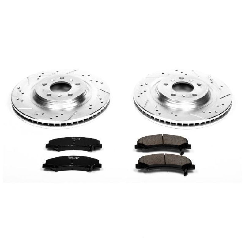 Power Stop 08-09 Buick Allure Front Z23 Evolution Sport Brake Kit