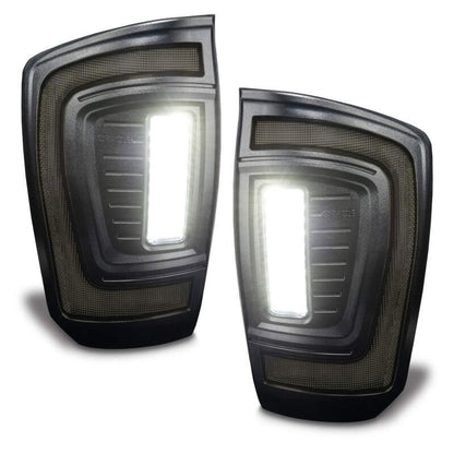 Oracle Lighting 16-23 Gen 3 Toyota Tacoma Black Series Flush Style LED Tail Lights SEE WARRANTY