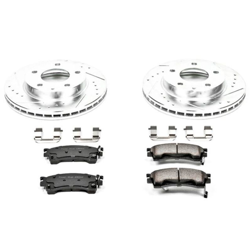 Power Stop 93-97 Ford Probe Front Z23 Evolution Sport Brake Kit