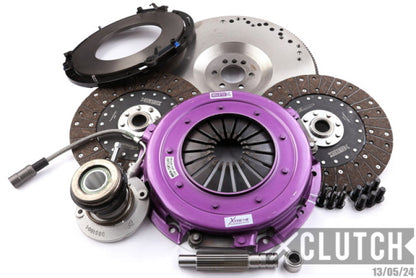 XClutch 97-04 Chevrolet Corvette Indy 500 Pace Car 5.7L 10.5in Twin Solid Organic Clutch Kit