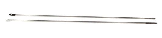 Kentrol 87-95 Jeep Wrangler YJ Strut Rod Kit - Polished Silver