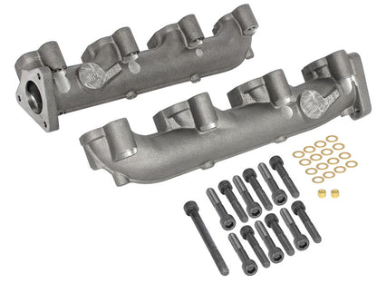 aFe Power BladeRunner Ported Ductile Iron Exhaust Manifold 01-16 GM Diesel Trucks V8-6.6L (td)