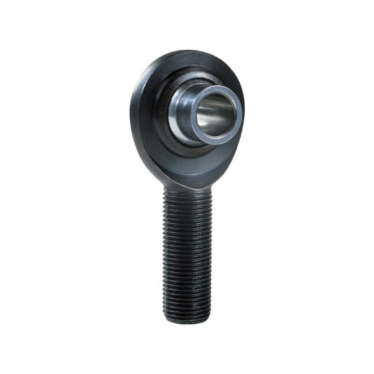 QA1 PCY Series 2-Pc Rod End - Male/Left Hand - .375in Bore x 3/8-24 - Hi-Misalign - Steel w/PTFE