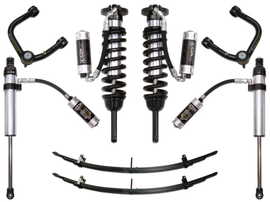 ICON 05-15 Toyota Tacoma 0-3.5in/2016+ Toyota Tacoma 0-2.75in Stg 6 Suspension System w/Tubular Uca