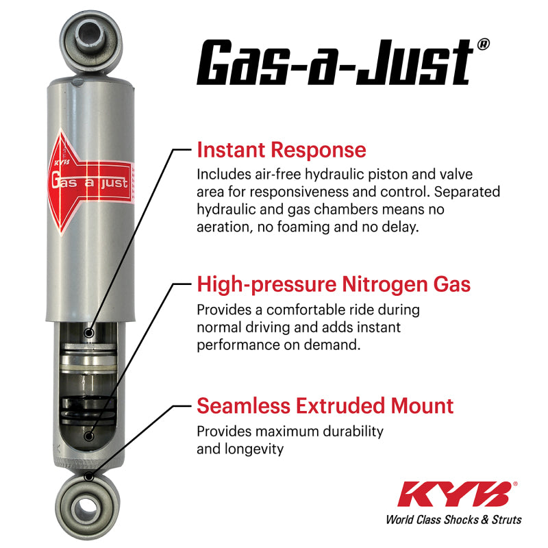 KYB Shocks & Struts Gas-A-Just Rear TOYOTA RAV4 1996-05 TOYOTA RAV4 1996-99