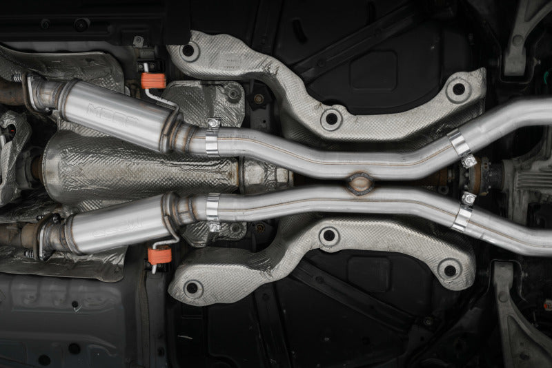 MBRP 2012+ Jeep Grand Cherokee SRT 6.4L 3in Dual Rear Exit Aluminized Catback Exhaust - T304 Tips