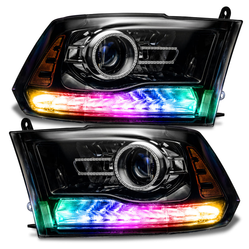 Oracle 13-18 Dodge Ram Dynamic DRL Replacement + Turn Signals - ColorSHIFT - Dynamic SEE WARRANTY