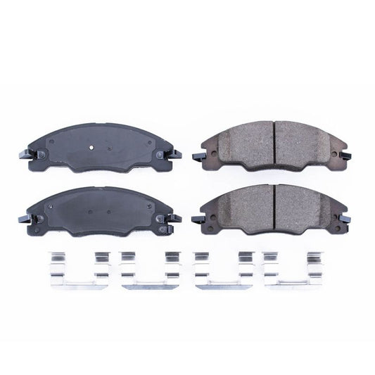 Power Stop 08-11 Ford Focus Front Z17 Evolution Ceramic Brake Pads w/Hardware