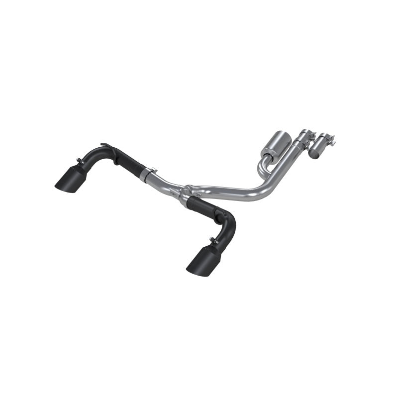 MBRP 2021+ Ford Bronco Sport (1.5L / 2.0L EcoBoost) 2.5in Res-Back Exhaust - Dual Rear - Black