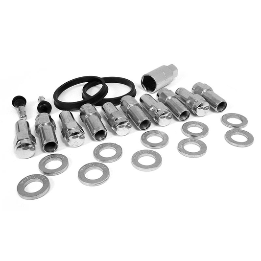 Race Star 14mm x 1.5 1.38in. Shank W/ 7/8in. Head Open End Ram Truck Lug Kit - 10 PK