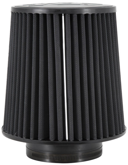 K&N Universal Rubber Filter-Round Tapered 4.5in Flange ID x 8in Base OD x 6.625in Top OD x 8in H