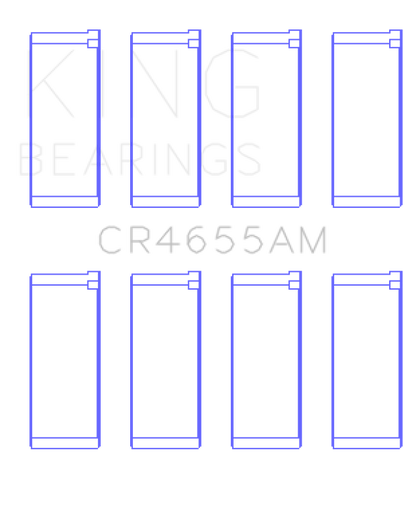 King Engine Bearings Hyundai G4Ed/G4Ae/G4Ek/G4Fk (Size +0.50mm) Connecting Rod Bearing Set