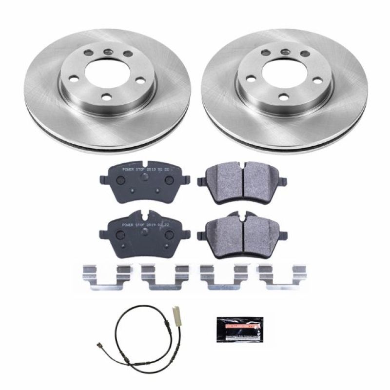 Power Stop 11-16 Mini Cooper Countryman Front Track Day SPEC Brake Kit