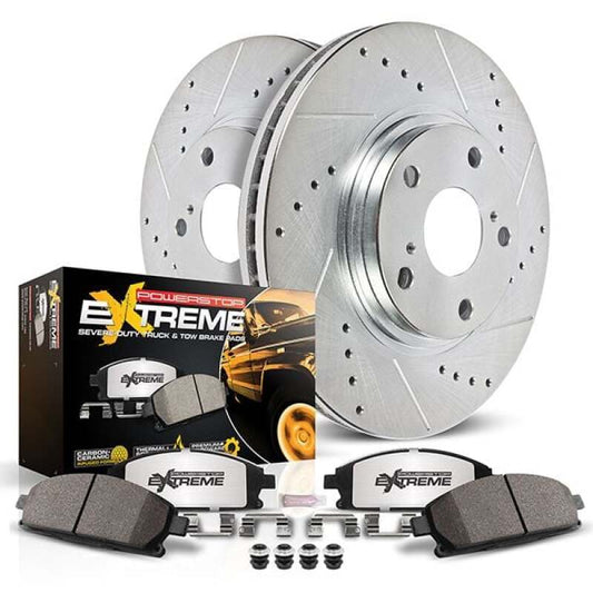 Power Stop 21-22 Chevrolet Colorado Rear Z36 Truck & Tow Brake Kit