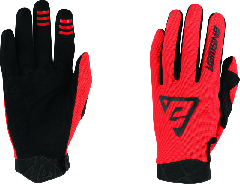 Answer Peak Glove Red/Black - Large