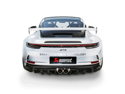 Akrapovic 21-22 Porsche 911 GT3/GT3 RS (992) Slip-On Race Line (Titanium) w/Titanium Tips