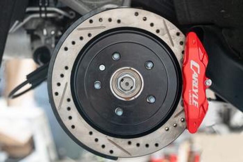 BMR 14-19 Chevrolet Corvette Brake Kit For 15in Conversion Drilled And Slotted Rotors/Red Calipers