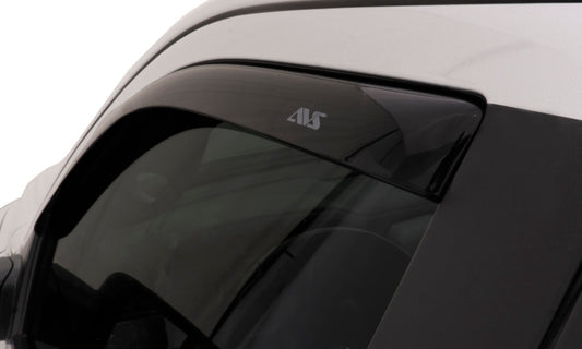 AVS 07-18 Jeep Wrangler (2 Door Only) Ventvisor In-Channel Window Deflectors 2pc - Smoke