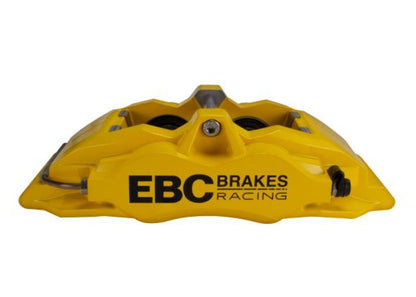 EBC Racing 05-11 Ford Focus ST (Mk2) Front Left Apollo-4 Yellow Caliper