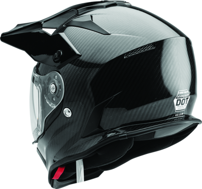 FIRSTGEAR Hyperion Carbon Helmet Black - Extra Small