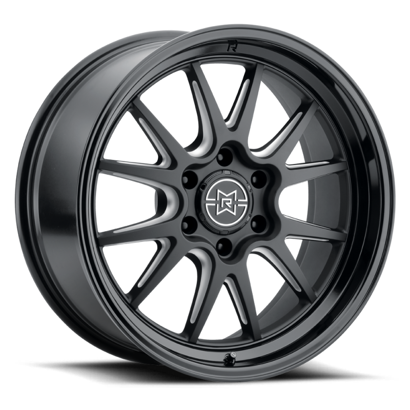 Method Raised MR802 20x9 / 6x135 BP / 12mm Offset / 87mm Bore - Double Black Milled Wheel