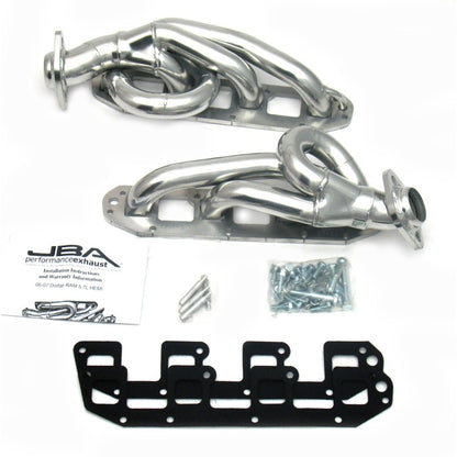 JBA 03-08 Dodge RAM 5.7L HEMI 1-5/8in Primary Silver Ctd Cat4Ward Header