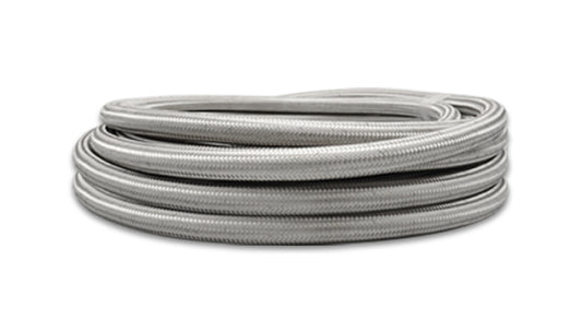 Vibrant SS Braided Flex Hose with PTFE Liner -12 AN (10 foot roll)