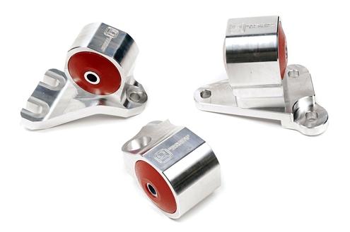 Innovative 92-95 Civic B/D Series Silver Aluminum Mounts 60A Bushings (3 Bolt)